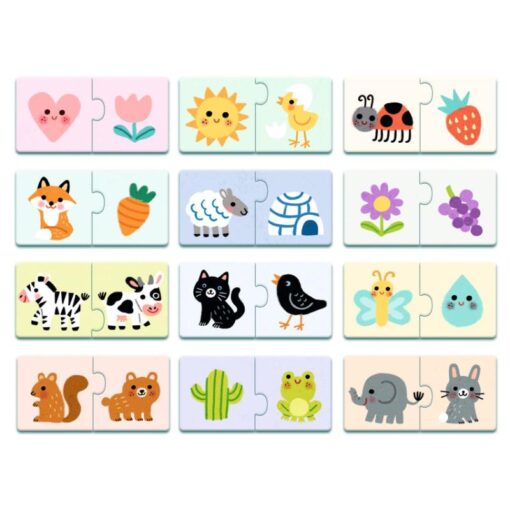 Djeco Puzzel Duo Kleuren DJ08273 - Afbeelding 3