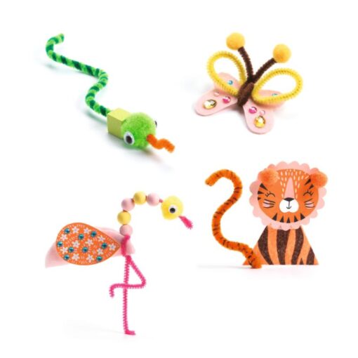 Djeco Knutselset jungledieren DJ09016 - Afbeelding 2
