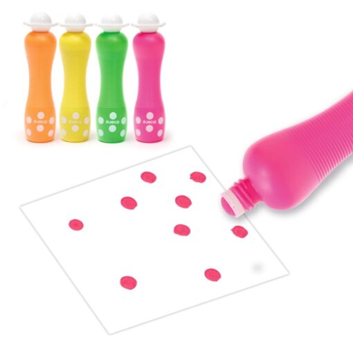 Djeco Foam Stempelstiften Neon DJ09059 - Afbeelding 2