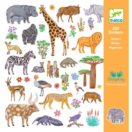 Djeco Stickers Kenya DJ09284