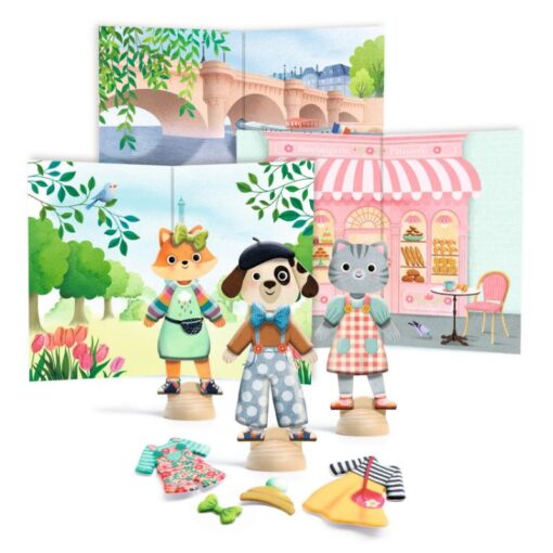Djeco knutselset Bonjour Paris DJ09849 - Afbeelding 3