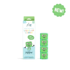 Glopals Light up cubes Pippa groen