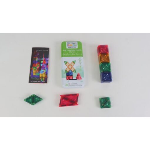 Cleverclixx Mini Tiles Pack Pastel 28 stuks - Afbeelding 24