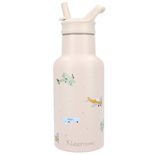 Drinkfles 350ml Kidzroom Vliegtuigen