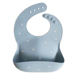 Mushie Siliconen Slab White Daisiy