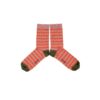 Piupiuchick Socks Pink & orange stripes