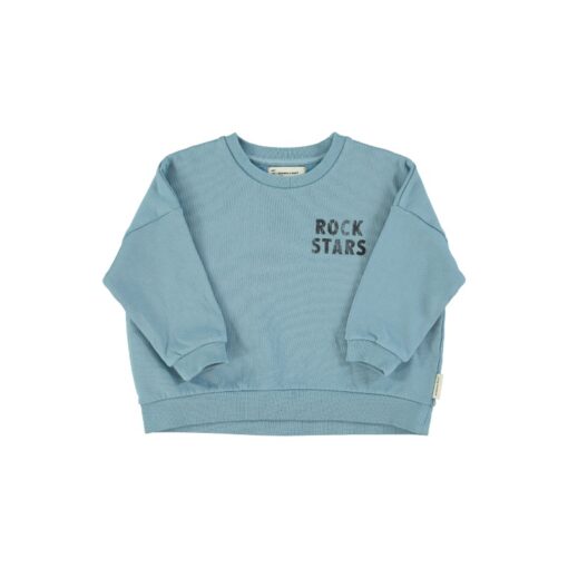 piupiuchick Sweatshirt Blue rock stars