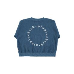 piupiuchick Logo sweatshirt Blue