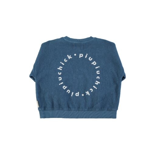 piupiuchick Logo sweatshirt Blue