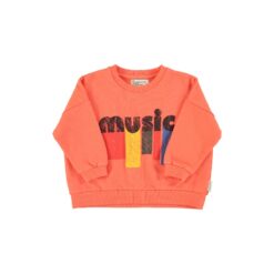 piupiuchick Sweatshirt Orange MUSIC