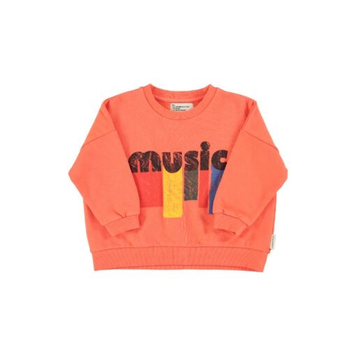 piupiuchick Sweatshirt Orange MUSIC