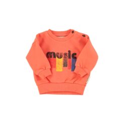 piupiuchick baby Sweatshirt Orange MUSIC