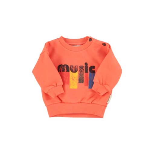 piupiuchick baby Sweatshirt Orange MUSIC