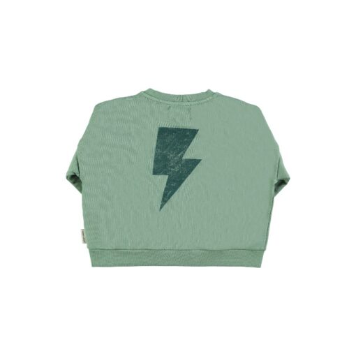 piupiuchick Sweatshirt Green ROCK & ROLL - Afbeelding 2