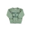 piupiuchick baby Sweatshirt Green ROCK & ROLL