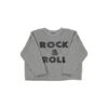 piupiuchick Terry longsleeve shirt Grey rock & roll
