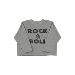 piupiuchick Terry longsleeve shirt Grey rock & roll