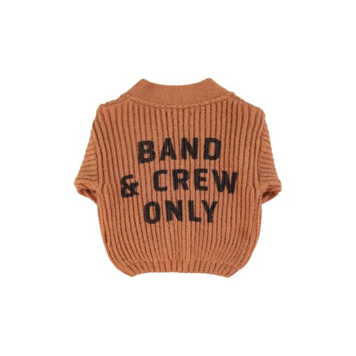 piupiuchick Knitted cardigan Brown BAND & CREW ONLY