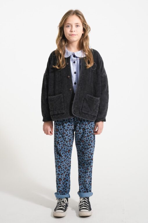piupiuchick Unisex trousers Blue animal print - Afbeelding 2