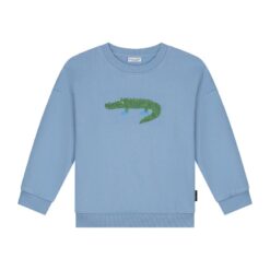 Daily Brat - Croco in Crocs sweater for ever blue