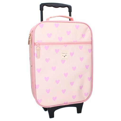 Kidzroom Trolley koffer Hartjes - Afbeelding 2