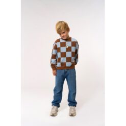 THE NEW Pollard Sweatshirt Toffee Check