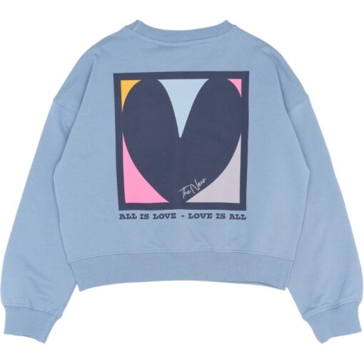 THE NEW Petria Short Sweatshirt Tempest - Afbeelding 2