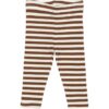 THE NEW Fro Rib Leggings Toffee Striped