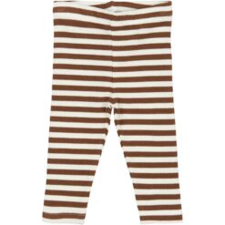 THE NEW Fro Rib Leggings Toffee Striped