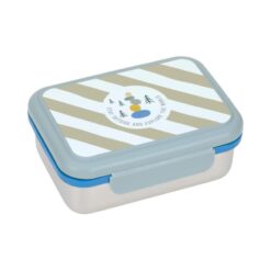 Lassig Stainless Steel Lunchbox Sunny Explorer green blue