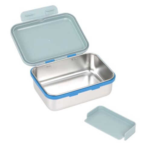 Lassig Stainless Steel Lunchbox Sunny Explorer green blue - Afbeelding 3