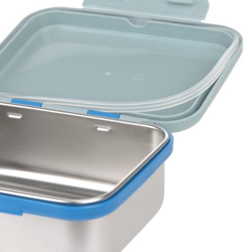 Lassig Stainless Steel Lunchbox Sunny Explorer green blue - Afbeelding 4