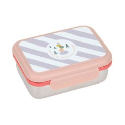 Lassig Stainless Steel Lunchbox Sunny Explorer rose pink