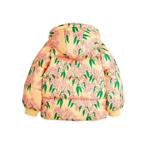 Mini Rodini Alpine Flowers aop hooded puffer - Afbeelding 2