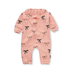 Sproet & Sprout baby onesie ruffle bows print