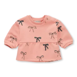 Sproet & Sprout baby peplum sweater bows