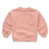 Sproet & Sprout sweater ruffle pocket peach parfait