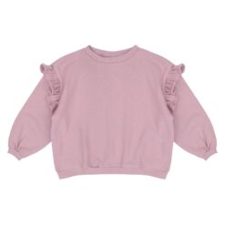 Jacky Sue Lois ruffle sweater - muted mauve