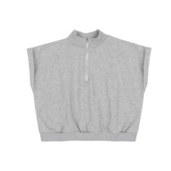 Jacky Sue Zoe zip spencer misty grey