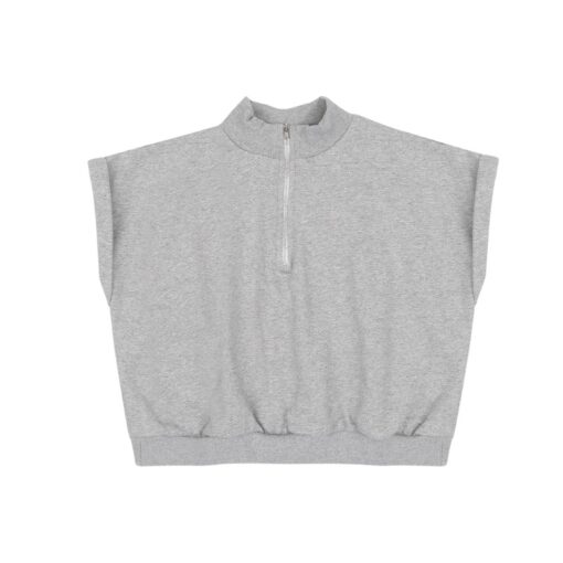 Jacky Sue Zoe zip spencer misty grey