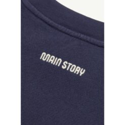 Main Story Bubble Sweatshirt Graystone Blue