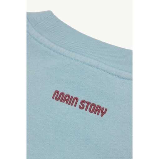 Main Story Bubble Sweatshirt Winter Sky