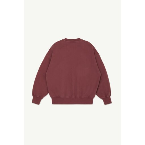 Main Story Crew Sweatshirt Burgundy Fleece