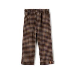 Nixnut Stic Pants Navy Checkered