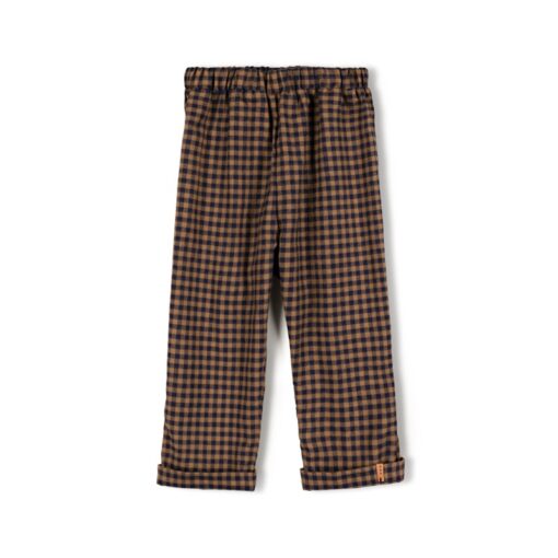 Nixnut Stic Pants Navy Checkered