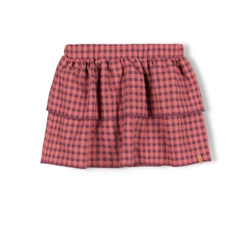 Nixnut Ply Skirt Spice Checkered