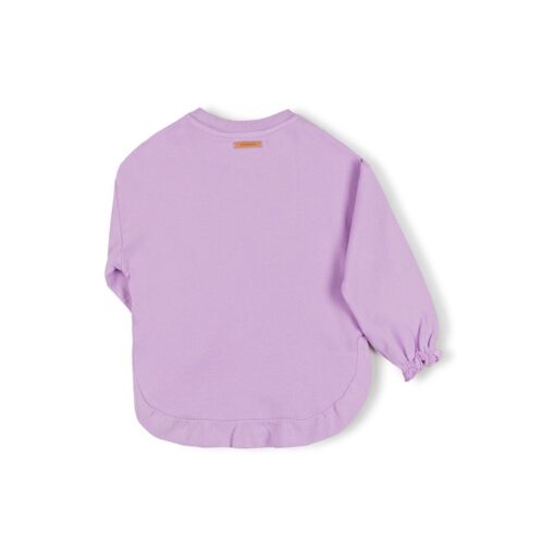 Nixnut Ruffled Sweater Lila