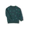 Nixnut Stamp Sweater Moss