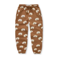Sproet & Sprout Sweatpants moustache dog print