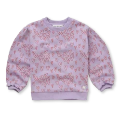 Sproet & Sprout sweatshirt hearts print